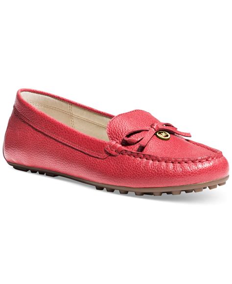 michael kors red flat shoes|More.